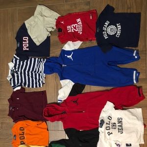 Polo and Jordan little boy clothes